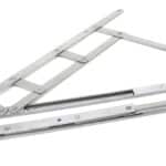 SS 24" Defender Friction Hinge - Top Hung 1