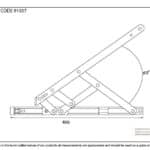 SS 16" Defender Friction Hinge - Side Hung 2