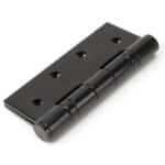 Black 4" Ball Bearing Butt Hinge (pair) 2