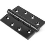 Black 4" Ball Bearing Butt Hinge (pair) 1
