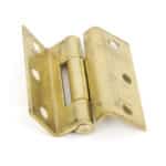Self Coloured Brass 2Â½" (pair) Stormproof Hinge 1951 1