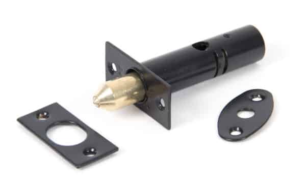 Black Security Door Bolt 1