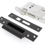Black 3" 5 Lever BS Sashlock 1