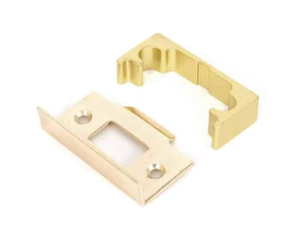 Electro Brassed Â½" Rebate Kit for Tubular Mortice Latch 1