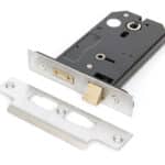 SS 5" Horizontal Bathroom Lock 1