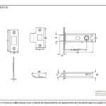 Black 2Â½" Heavy Duty Latch 2
