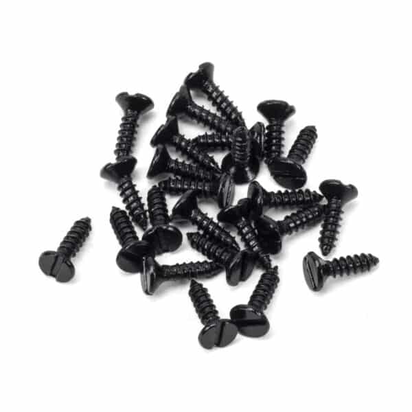 Black 8xÂ½" Round Head Screws (25) 1