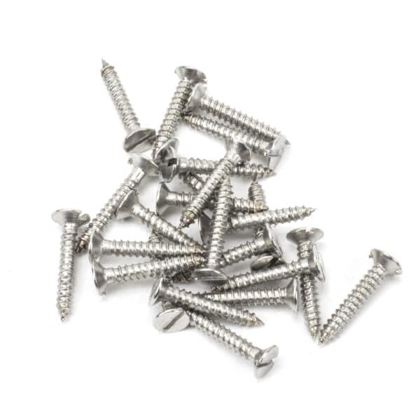 Stainless Steel 8xÃ‚Â¾" Countersunk Raised Head Screws (25) 1