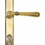 Aged Brass Newbury Slimline Lever Espag. Lock Set 2