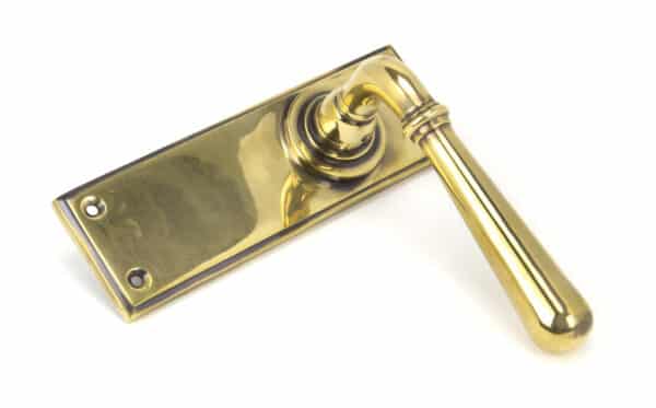 Aged Brass Newbury Lever Latch Set 2