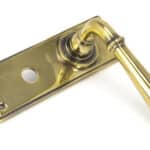 Aged Brass Newbury Lever Bathroom Set 2