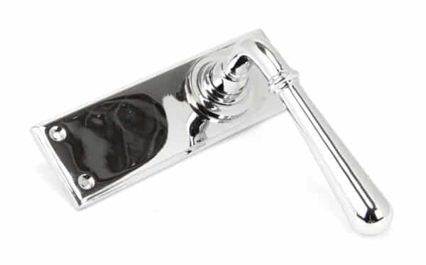 Polished Chrome Newbury Lever Latch Set 2