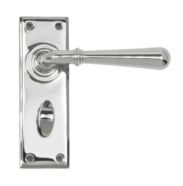 Polished Chrome Newbury Lever Bathroom Set 1