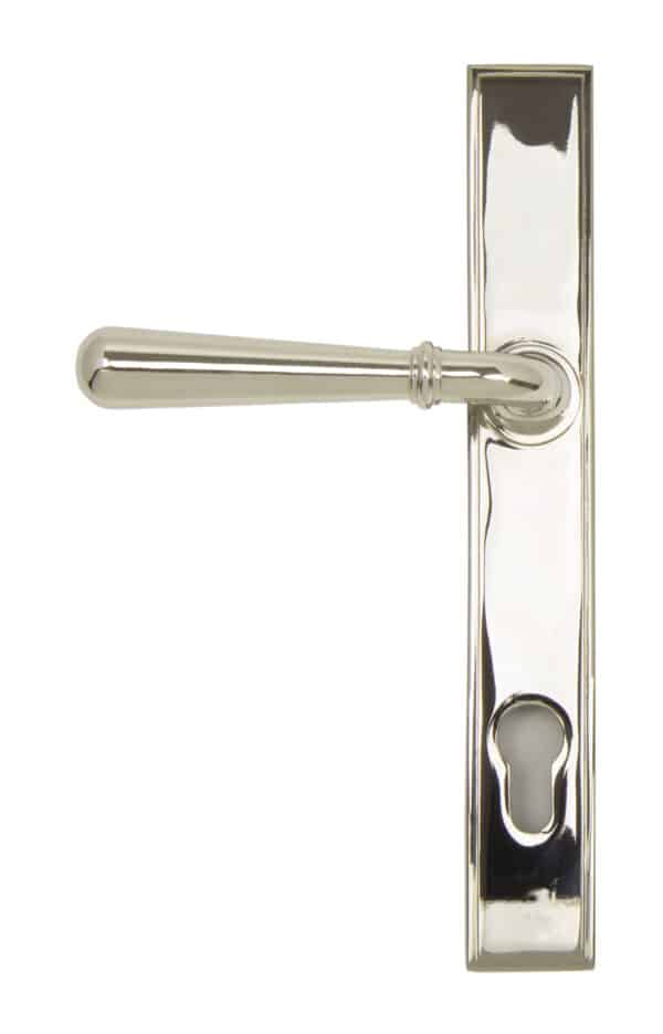 Polished Nickel Newbury Slimline Lever Espag. Lock Set 2