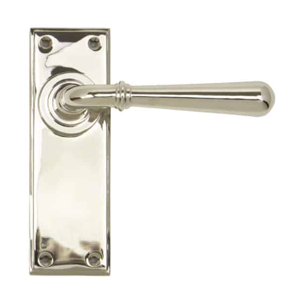 Polished Nickel Newbury Lever Latch Set 1