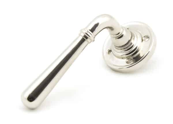 Polished Nickel Newbury Lever on Rose Set 1