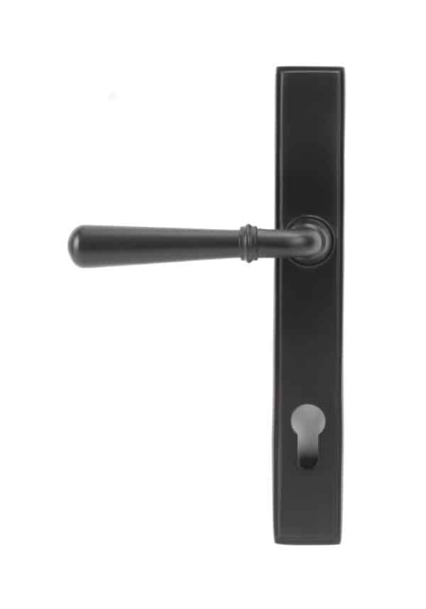 Aged Bronze Newbury Slimline Lever Espag. Lock Set 2