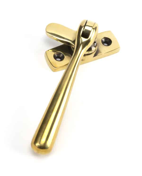 Aged Brass Locking Newbury Fastener 2