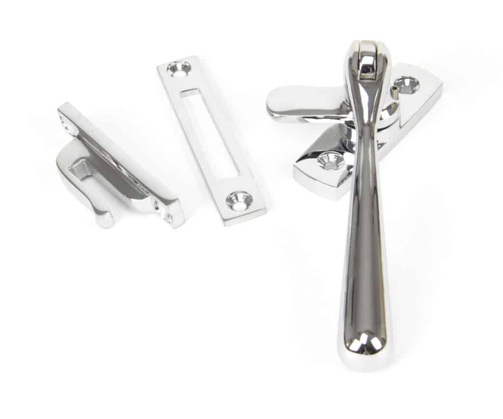 Polished Chrome Locking Newbury Fastener 1