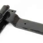 Black 24" Hook & Band Hinge - Cranked (pair) 2