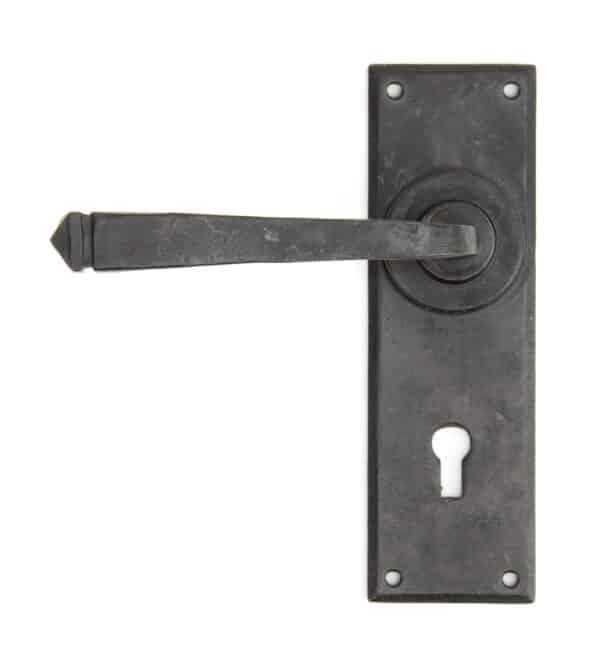 External Doors Beeswax Avon Lever Lock Set 2