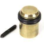 Aged Brass Floor Mounted Door Stop 2