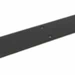 Black 400mm Plain Fingerplate 1