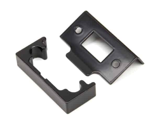 Black Â½" Rebate Kit for Tubular Mortice Latch 1