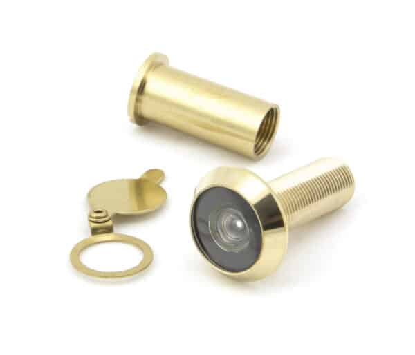 Lacquered Brass Door Viewer 180Ã‚Â° (34-56mm Door) 2