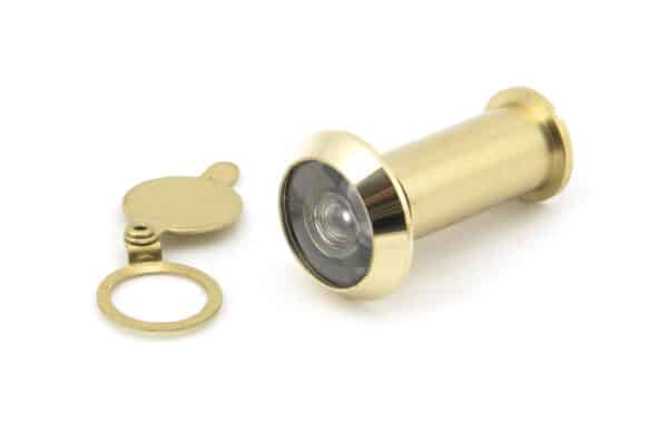 Lacquered Brass Door Viewer 180Ã‚Â° (34-56mm Door) 1