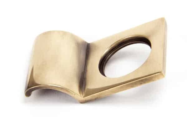 Polished Bronze Rim Cylinder Pull 2