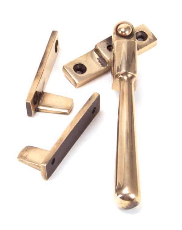 Polished Bronze Night-Vent Locking Newbury Fastener 2