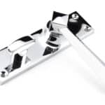 Polished Chrome Straight Lever Bathroom Set 2
