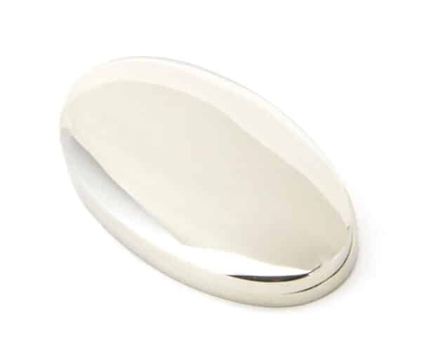 Polished Nickel Oval Escutcheon & Cover 1