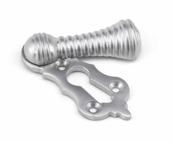 Satin Chrome Beehive Escutcheon 2