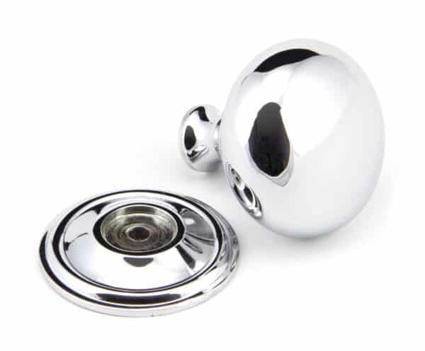 Polished Chrome Mushroom Cabinet Knob 38mm 2