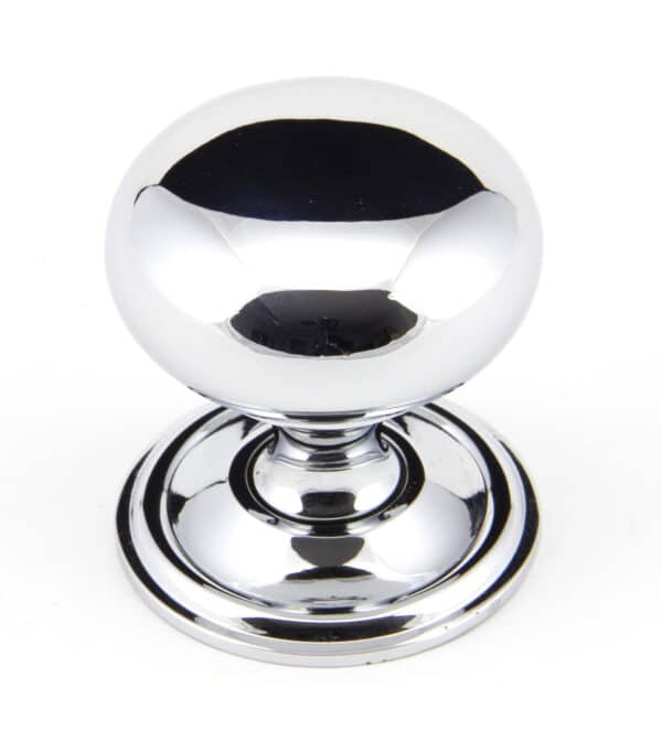 Polished Chrome Mushroom Cabinet Knob 38mm 1