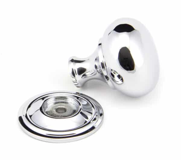 Polished Chrome Mushroom Cabinet Knob 32mm 2