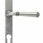Pewter Regency Slimline Lever Espag. Lock Set 1