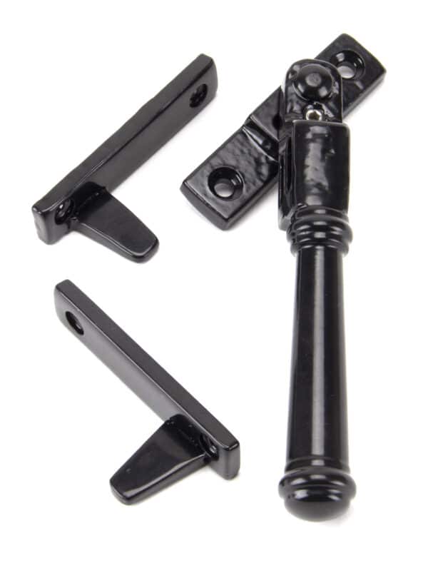 Black Locking Night-Vent Regency Fastener 1