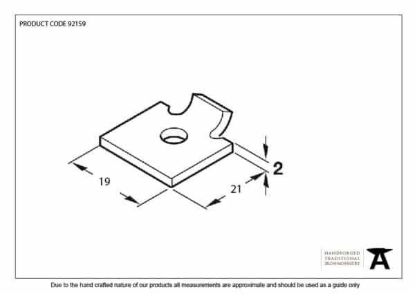 Black Single Stud for Flat Black Bookcase Strip 3