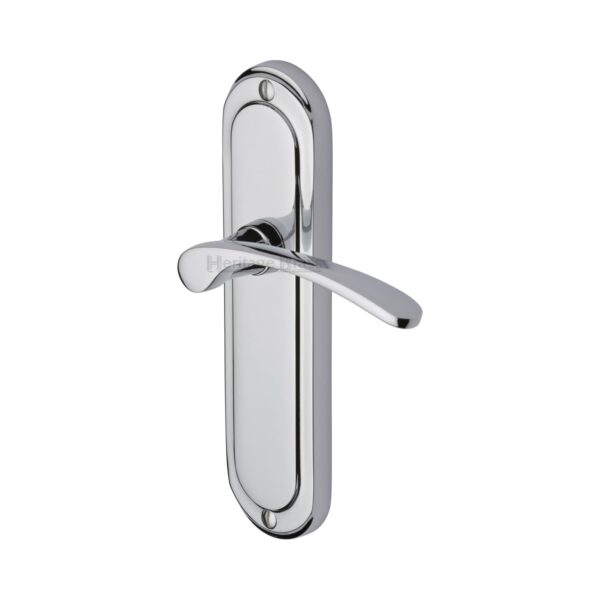 Heritage Brass Door Handle for Bathroom Ambassador Design Jupiter Finish 1