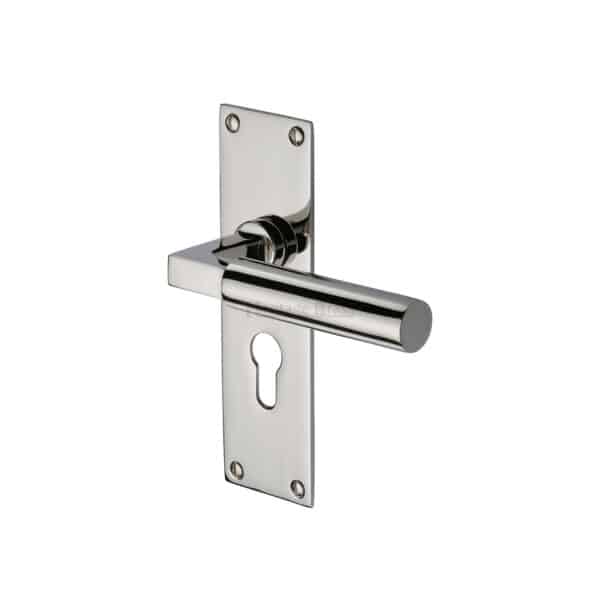 Project Hardware Door Handle Lever Latch Boston Design Polished Chrome Finish 1