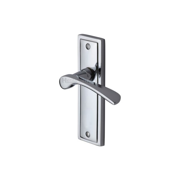 Project Hardware Door Handle for Euro Profile Plate Boston Design Satin Nickel Finish 1