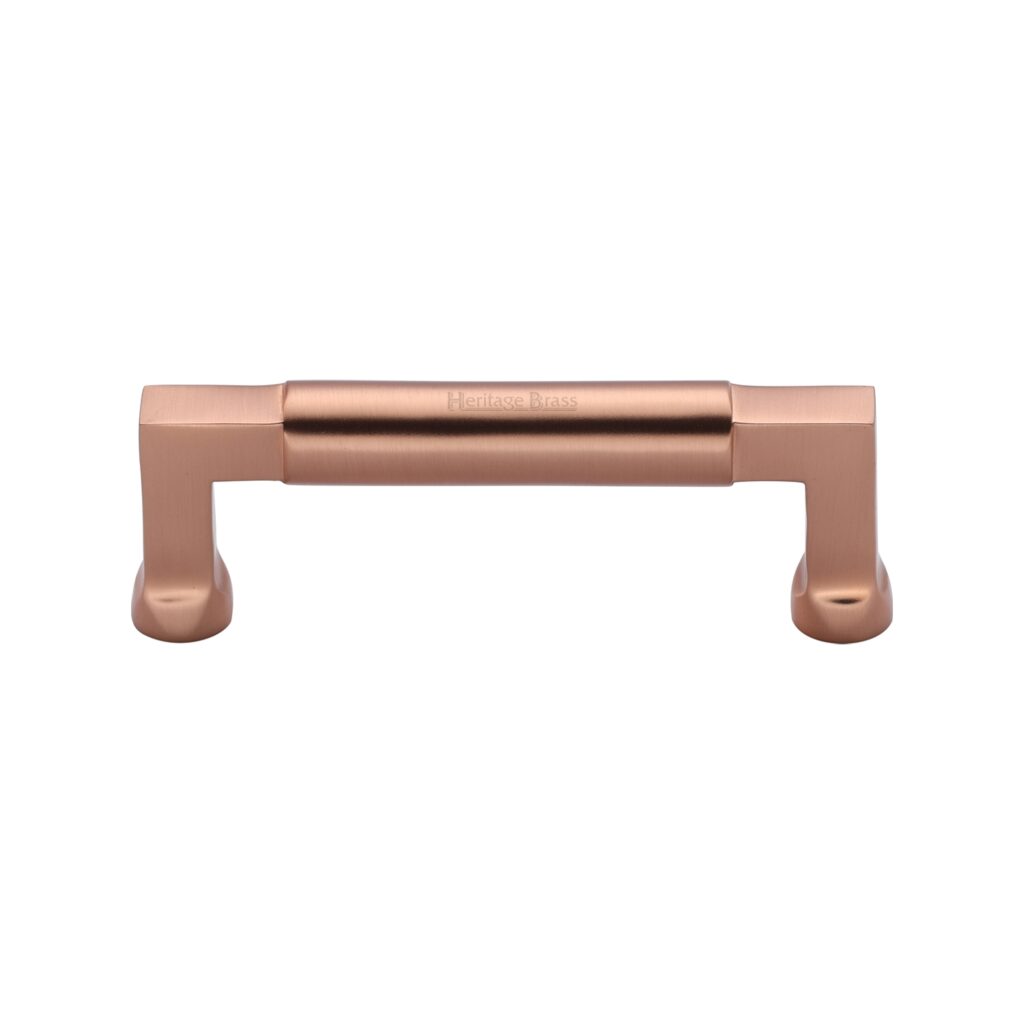 Heritage Brass Cabinet Pull Bauhaus Design 160mm CTC Matt Bronze Finish 1
