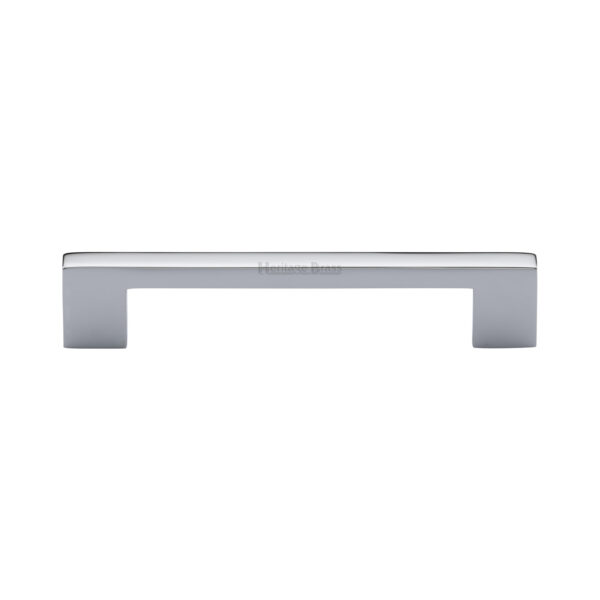 Heritage Brass Cabinet Pull Metro Design 160mm CTC Satin Chrome Finish 1