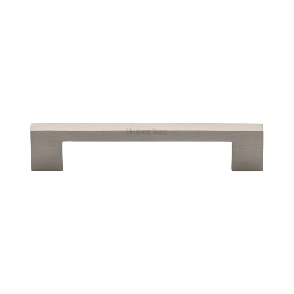 Heritage Brass Cabinet Pull Metro Design 192mm CTC Matt Black Finish 1