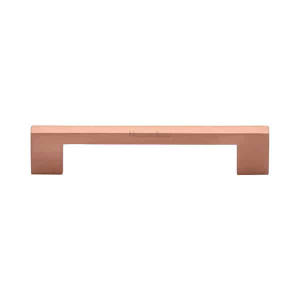 Heritage Brass Cabinet Pull Metro Design 192mm CTC Matt Bronze Finish 1