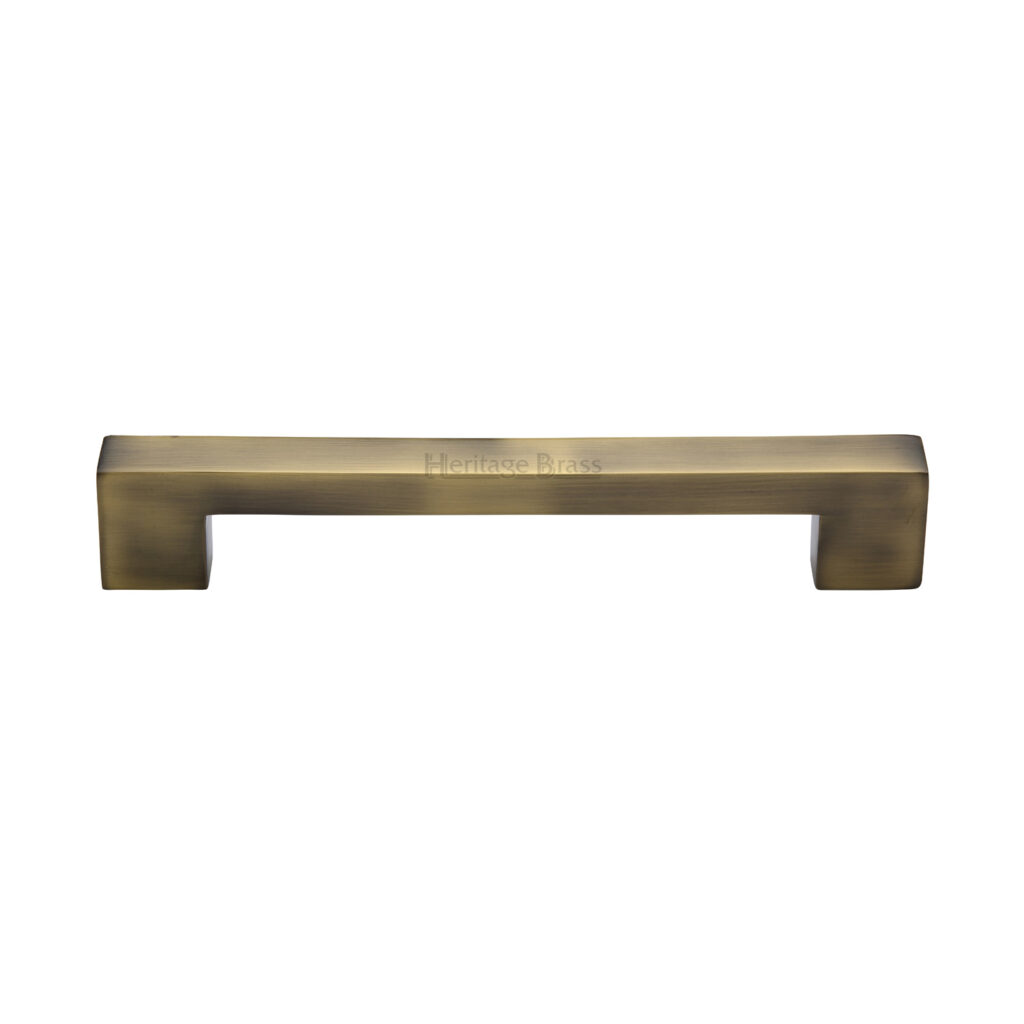 Heritage Brass Cabinet Pull Metro Design 192mm CTC Polished Brass Finish 1