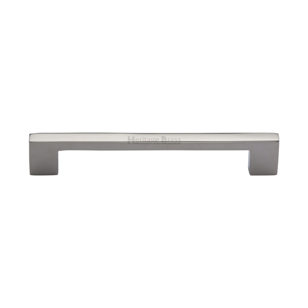 Heritage Brass Cabinet Pull Metro Design 192mm CTC Satin Nickel Finish 1